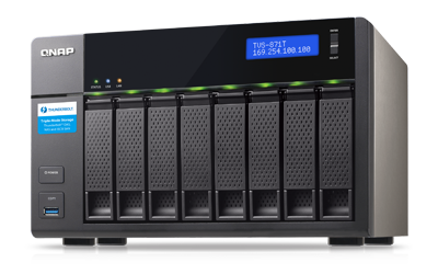 NAS QNAP pour le stockage et la sauvegarde de données pour les professionnels