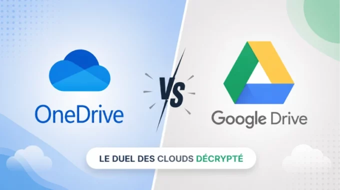 Différences Entre OneDrive Et Google Drive _ Le Duel Des Clouds Décrypté