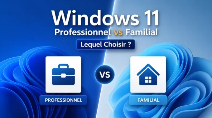 Différences Entre Windows 11 Professionnel Et Familial : Lequel Choisir ?