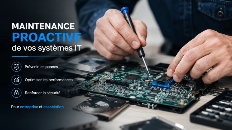 Maintenance proactive des systèmes IT pour les entreprises et associations