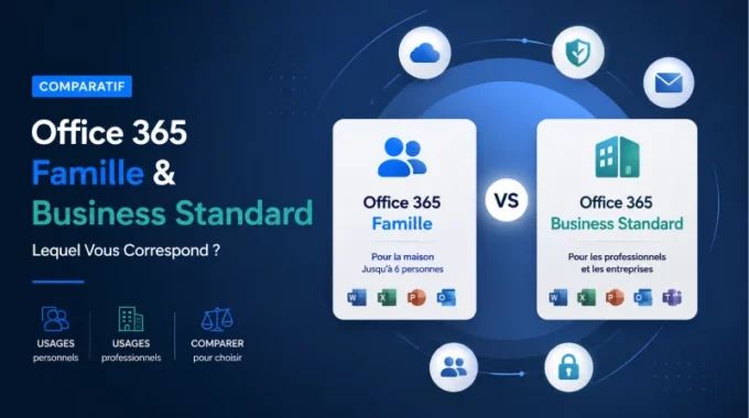 Différence Entre Office 365 Famille Et Business Standard _ Lequel Vous Correspond _
