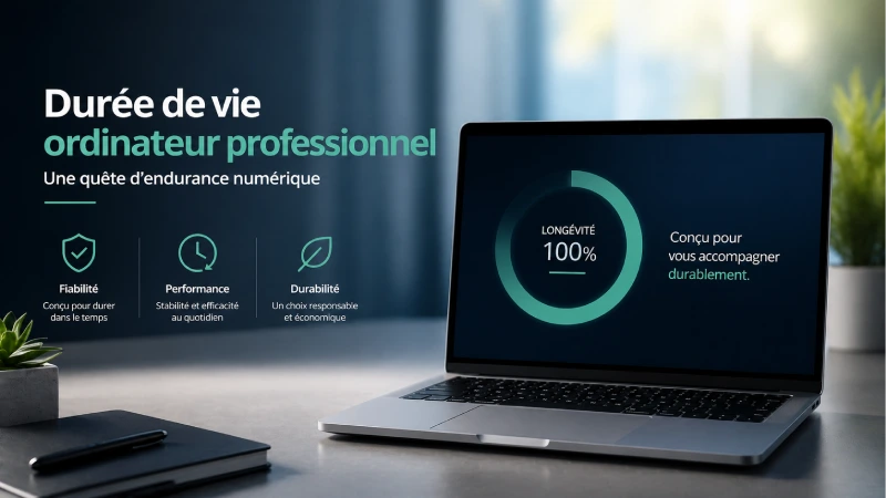 Durée de vie ordinateur professionnel : une quête d’endurance numérique