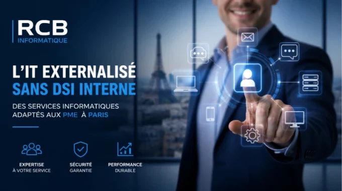 Services Informatique Pour PME à Paris : L’IT Externalisé Sans DSI Interne