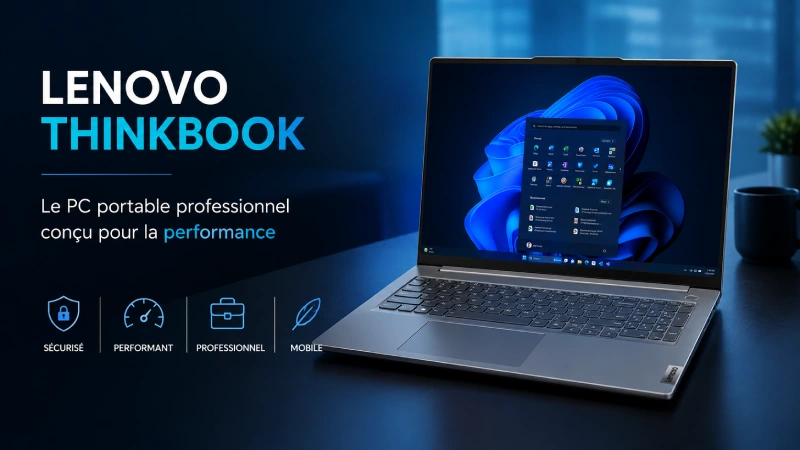 Achat Lenovo ThinkBook : PC Portable Professionnel