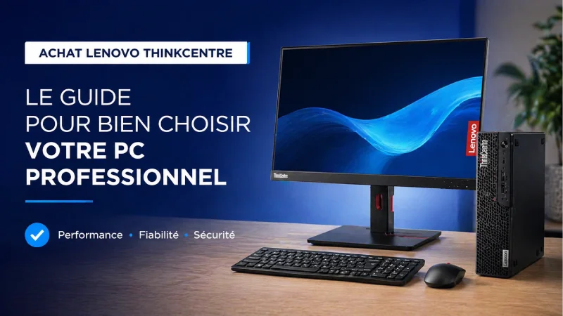 Achat Lenovo ThinkCentre : Le guide pour bien choisir votre PC professionnel