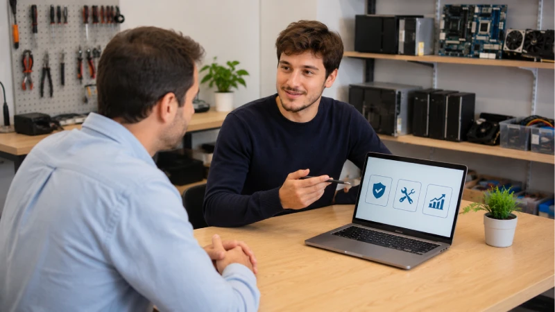 Types de services de maintenance informatique
